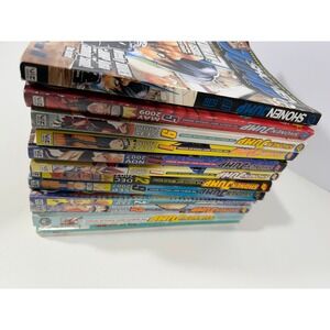 Shonen Jump Magazine Lot of 10 Naruto Bleach One Piece Viz Media 2006-2012